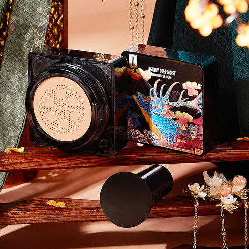 Elk Makeup Nine-piece Set Makeup Powder Air Cushion BB Cream Lipstick Affordable Makeup Set - ROUTINE FASHION